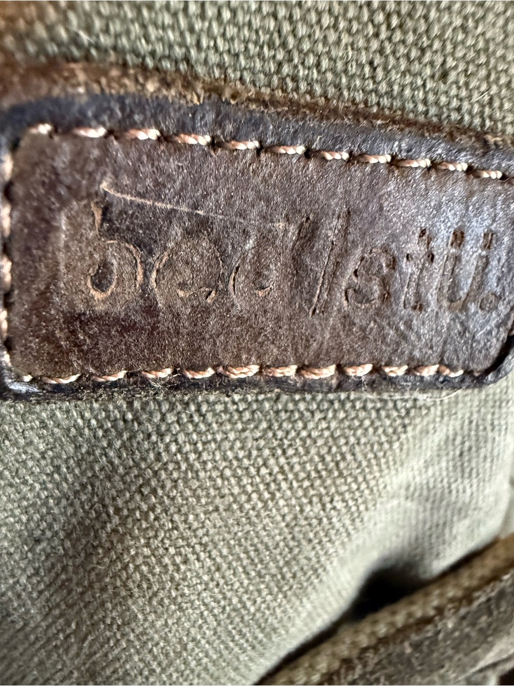 Men's Bed|stu vintage military Canvas duffel bag